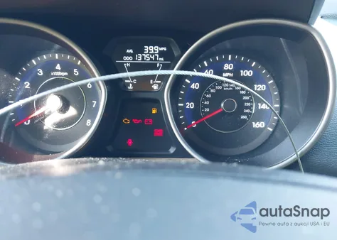 2013 Hyundai Elantra Gls z USA, uszkodzony, nr VIN 5NPDH4AE5DH455043